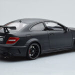 Mercedes C63 AMG W204 Black Series Preto Mate GT Spirit 1:18 - image 2 of 6
