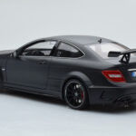 Mercedes C63 AMG W204 Black Series Preto Mate GT Spirit 1:18 - image 5 of 6