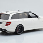 Mercedes C63 AMG S204 T-Model Branco GT Spirit 1:18 - image 2 of 8