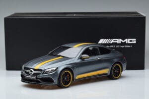 Mercedes C63S AMG C205 Coupe Edição 1 GT Spirit 1:18 B66965710 Resina - imagem 6 de 6