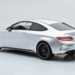 Mercedes C63S AMG C205 Coupe Prata GT Spirit 1:18 - image 5 of 6