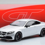Mercedes C63S AMG C205 Coupe Prata GT Spirit 1:18 - image 6 of 6