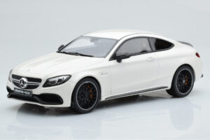 Mercedes C63S AMG C205 Coupe Branco GT Spirit 1:18