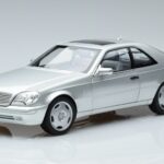 Mercedes CL600 C140 Prata Metálico Norev 1:18 183446 Metal