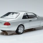 Mercedes CL600 C140 Prata Metálico Norev 1:18 183446 Metal - image 3 of 7