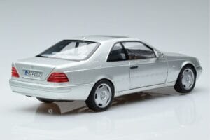 Mercedes CL600 C140 Prata Metálico Norev 1:18 183446 Metal - imagem 3 de 7