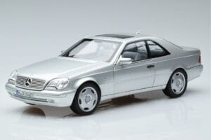 Mercedes CL600 C140 Prata Metálico Norev 1:18 183446 Metal