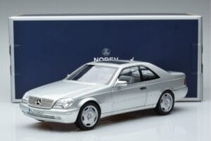 Mercedes CL600 C140 Prata Metálico Norev 1:18 183446 Metal - imagem 7 de 7