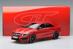 Mercedes CLA 45 AMG C117 Jupiter Vermelho GT Spirit 1:18 GT031 Resina - imagem 6 de 6