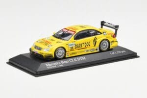 Mercedes CLK #20 Team Rosberg J. Janis DTM 2004 Minichamps 1:43 400043320 Metal - imagem 2 de 4