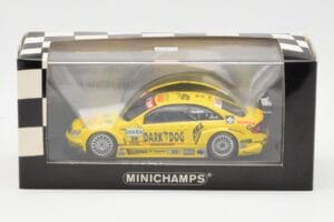 Mercedes CLK #20 Team Rosberg J. Janis DTM 2004 Minichamps 1:43 400043320 Metal - imagem 4 de 4