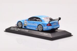 Mercedes CLK DTM Team Service 24h #24 Huisman DTM 2003 Minichamps 1:43 400033224 Metal - imagem 3 de 4