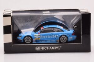 Mercedes CLK DTM Team Service 24h #24 Huisman DTM 2003 Minichamps 1:43 400033224 Metal - imagem 4 de 4
