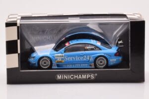 Mercedes CLK DTM Team Service 24h #42 S. Mucke DTM 2003 Minichamps 1:43 400033242 Metal - imagem 4 de 4