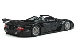 Mercedes CLK GTR Roadster Preto GT Spirit 1:18 GT826 Resina - imagem 2 de 10