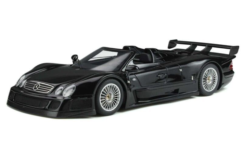 Mercedes CLK GTR Roadster Preto GT Spirit 1:18 GT826 Resina