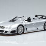 Mercedes CLK GTR Roadster Prata GT Spirit 1:18 GT155 Resina