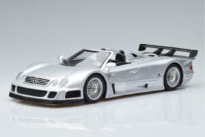 Mercedes CLK GTR Roadster Prata GT Spirit 1:18 GT155 Resina