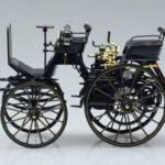 Mercedes Daimler Motorkutsche Azul Escuro Norev 1:18 - image 3 of 6