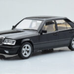 Mercedes E-Class W124 Tuning Preto MCG 1:18