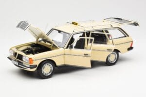 Mercedes 230T W123 T-Model Táxi Norev 1:18 183731 Metal - imagem 2 de 8