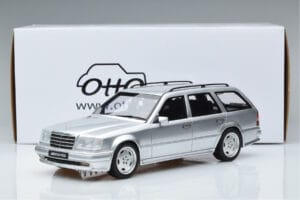 Mercedes E36 AMG S124 Prata Otto 1:18 OT889 Resina - imagem 6 de 6