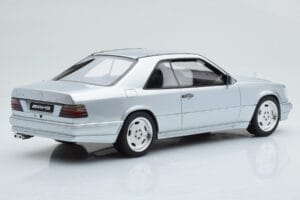 Mercedes E36 AMG C124 Coupe Prata Otto 1:18 OT731 Resina - imagem 2 de 6