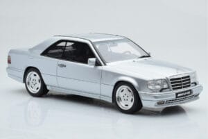 Mercedes E36 AMG C124 Coupe Prata Otto 1:18 OT731 Resina - imagem 4 de 6