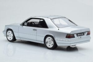 Mercedes E36 AMG C124 Coupe Prata Otto 1:18 OT731 Resina - imagem 5 de 6