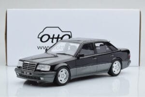 Mercedes E60 AMG W124 Preto Otto 1:18 OT131 Resina - imagem 6 de 6