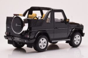 Mercedes G500 W463 Cabriolet Obsidian Preto Otto 1:18 OT1040 Resina - imagem 2 de 6