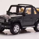 Mercedes G500 W463 Cabriolet Obsidian Preto Otto 1:18