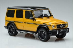 Mercedes AMG G63 W463 Crazy Color Solar Beam Edição Concessionário GT Spirit 1:18 B66961012 Resina - imagem 4 de 6