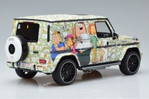 Mercedes AMG G63 W463 Family Guy GT Spirit 1:18 WTF001 Metal - imagem 2 de 6