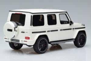 Mercedes AMG G63 W463 Branco GT Spirit 1:18 KJ038 Metal - imagem 2 de 6