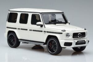 Mercedes AMG G63 W463 Branco GT Spirit 1:18 KJ038 Metal - imagem 4 de 6