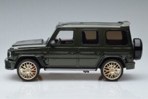 Mercedes G63 Brabus 700 Widestar W463 Verde GT Spirit 1:18 GT274 Resina - imagem 3 de 6