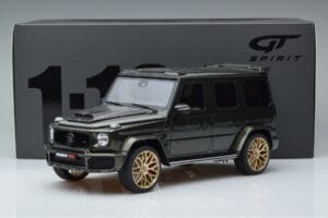 Mercedes G63 Brabus 700 Widestar W463 Verde GT Spirit 1:18 GT274 Resina - imagem 6 de 6