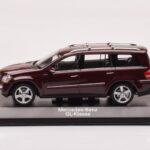 Mercedes GL X164 Cornalina Vermelho Minichamps 1:43