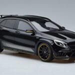 Mercedes AMG GLA45 X156 Amarelo Night Edition GT Spirit 1:18 B66960469 Resina - image 4 of 6