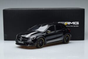 Mercedes AMG GLA45 X156 Amarelo Night Edition GT Spirit 1:18 B66960469 Resina - imagem 6 de 6