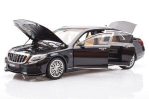 Mercedes Maybach S-Class W222 Brabus 900 Obsidian Preto Almost Real 1:18 860102 Metal - imagem 2 de 8
