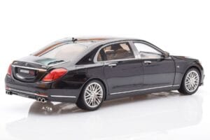 Mercedes Maybach S-Class W222 Brabus 900 Obsidian Preto Almost Real 1:18 860102 Metal - imagem 3 de 8