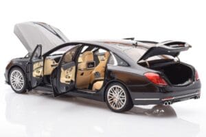 Mercedes Maybach S-Class W222 Brabus 900 Obsidian Preto Almost Real 1:18 860102 Metal - imagem 5 de 8