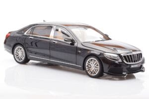 Mercedes Maybach S-Class W222 Brabus 900 Obsidian Preto Almost Real 1:18 860102 Metal - imagem 6 de 8