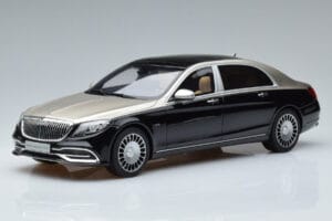 Mercedes Maybach S600 W222 Preto Prata GT Spirit 1:18 GT237 Resina