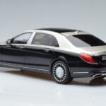 Mercedes Maybach S600 W222 Preto Prata GT Spirit 1:18 GT237 Resina - image 5 of 6
