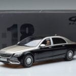 Mercedes Maybach S600 W222 Preto Prata GT Spirit 1:18 GT237 Resina - image 6 of 6
