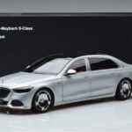 Mercedes Maybach S600 W222 V12 Biturbo Hightech Prateado Almost Real 1:18 - image 12 of 12