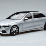 Mercedes Maybach S600 W222 V12 Biturbo Hightech Prateado Almost Real 1:18